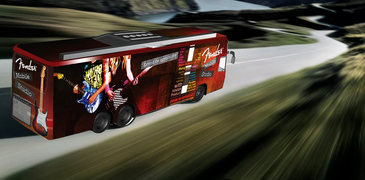 Fender Mobile studio proposal: Fender mobile studio