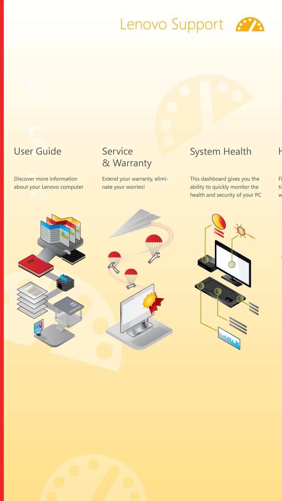 Lenovo Support- Win8 Metro app, image 3 of 17