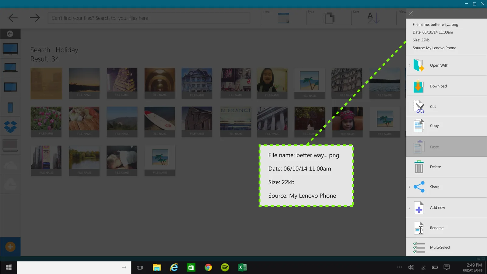 REACHit 3.0: REACHit PC version UI