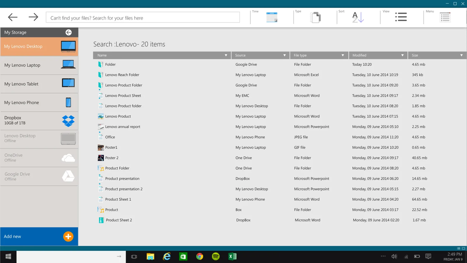 REACHit 3.0: REACHit PC version UI