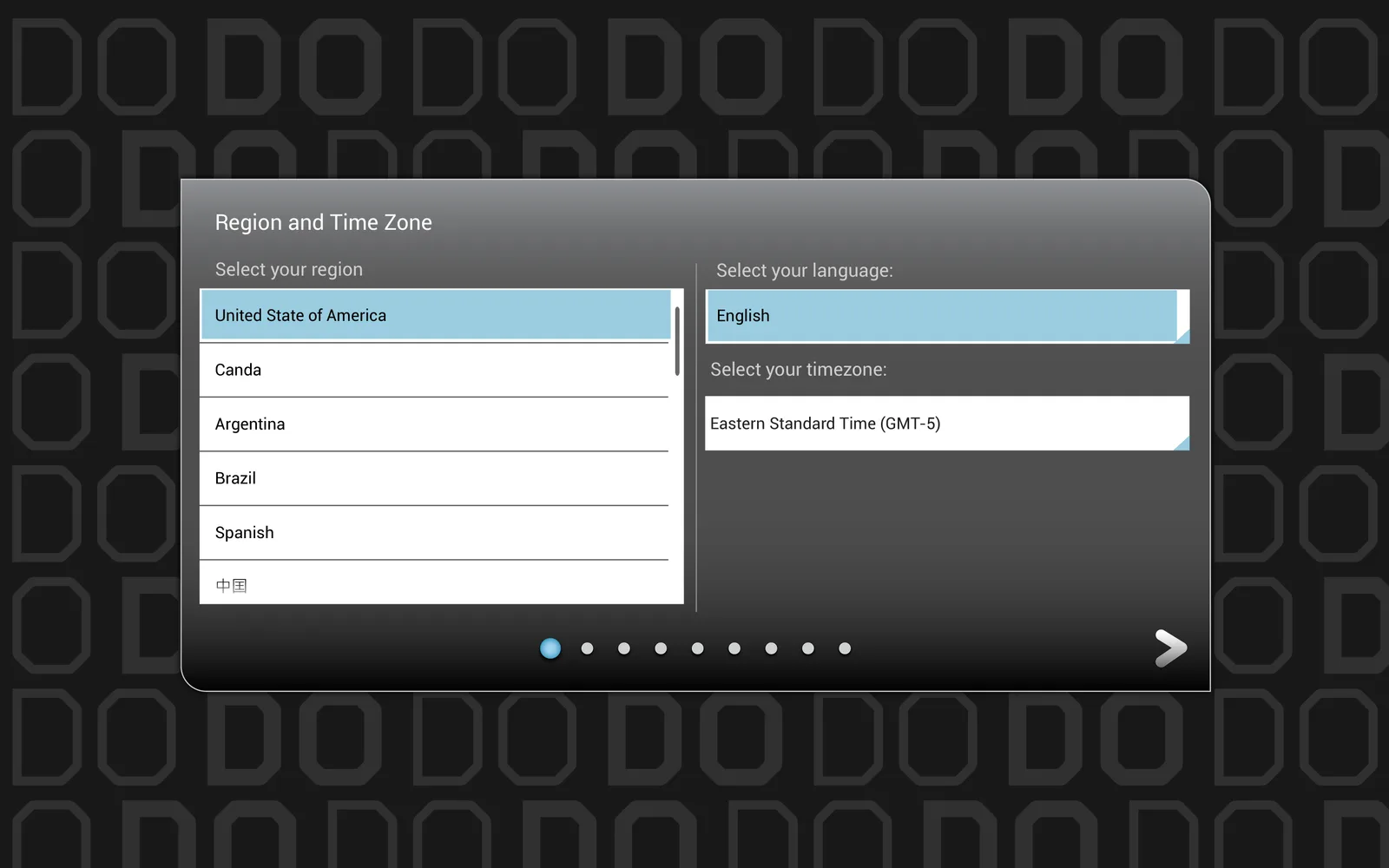 ThinkPad Tablet Android UI Design: Out of box experience
