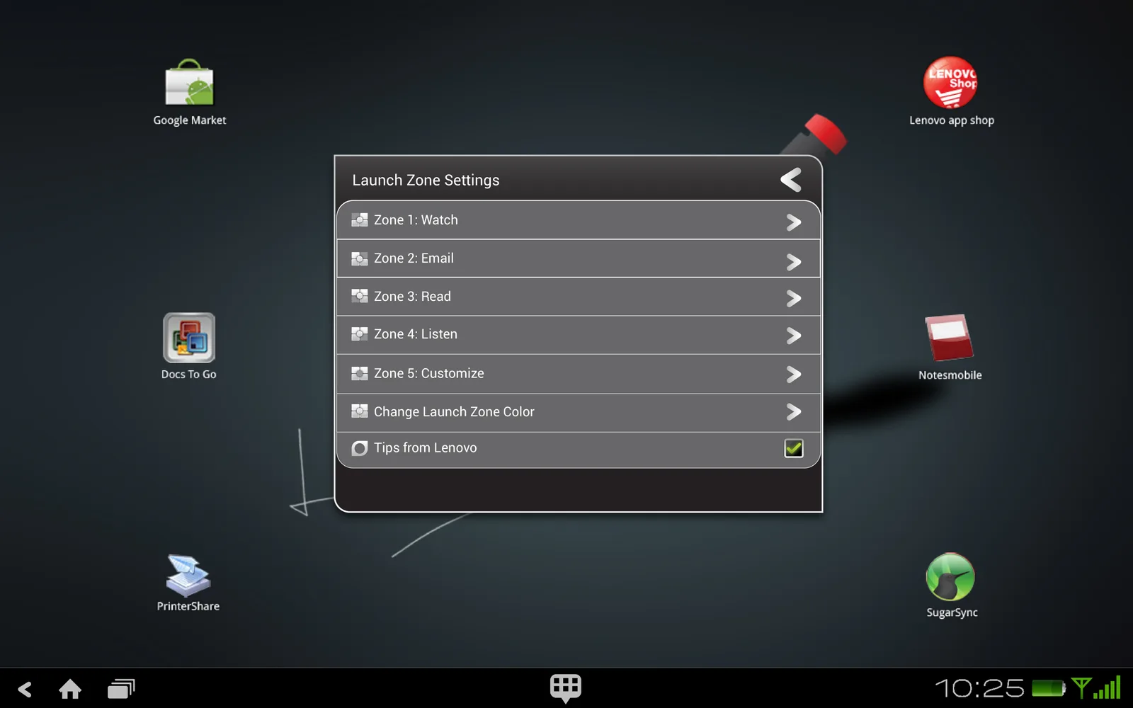 ThinkPad Tablet Android UI Design, image 13 of 30