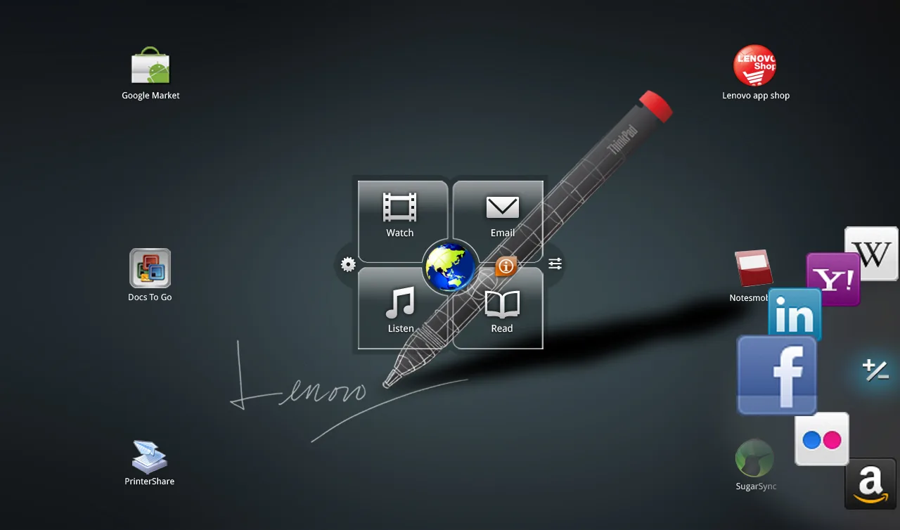 ThinkPad Tablet Android UI Design, image 16 of 30