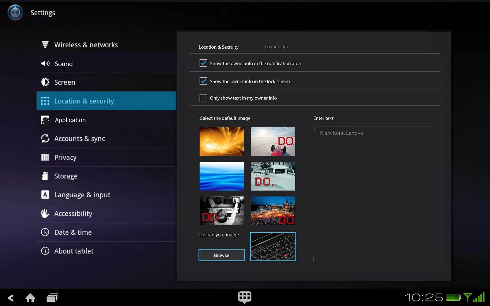ThinkPad Tablet Android UI Design, image 20 of 30