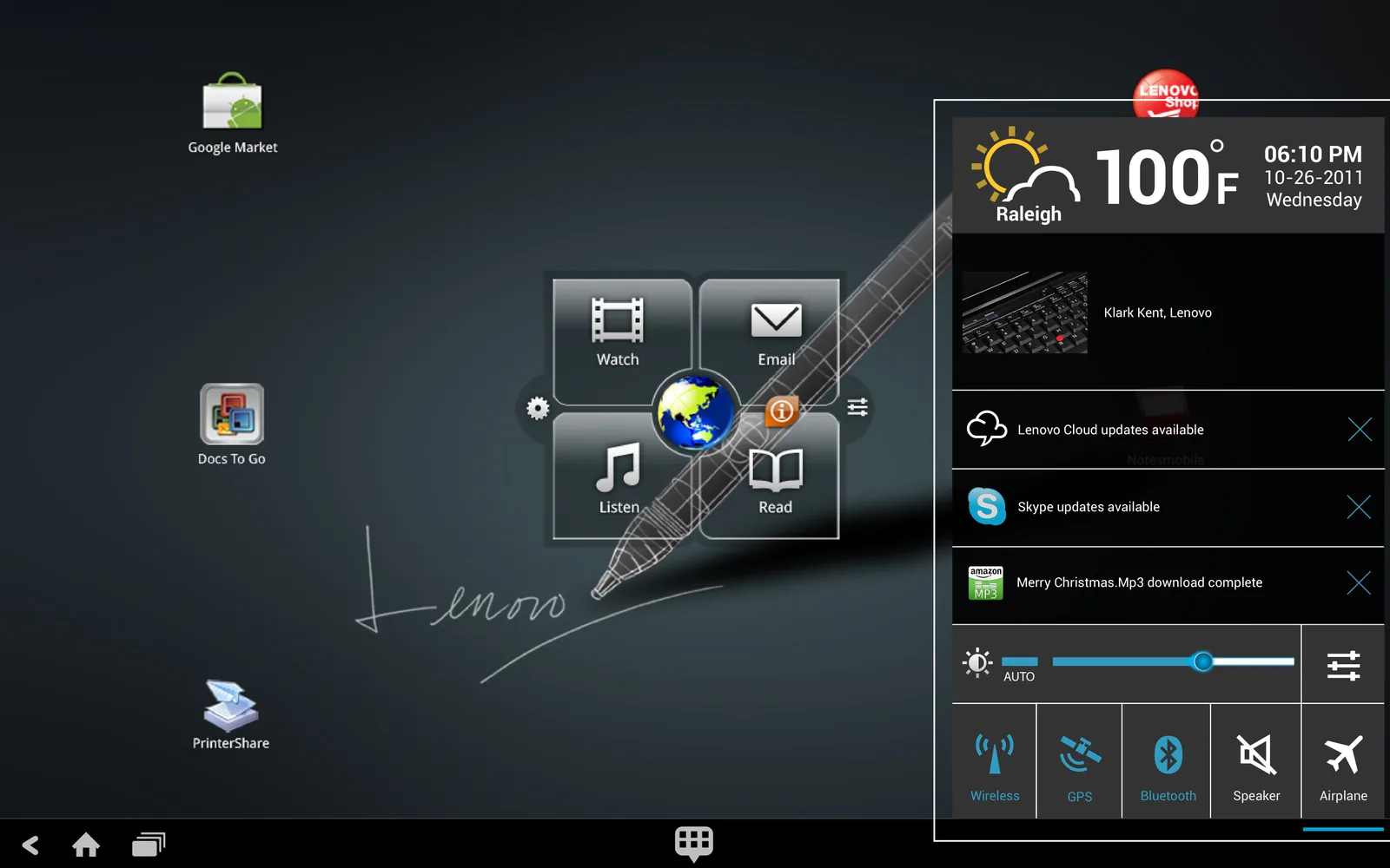 ThinkPad Tablet Android UI Design, image 21 of 30