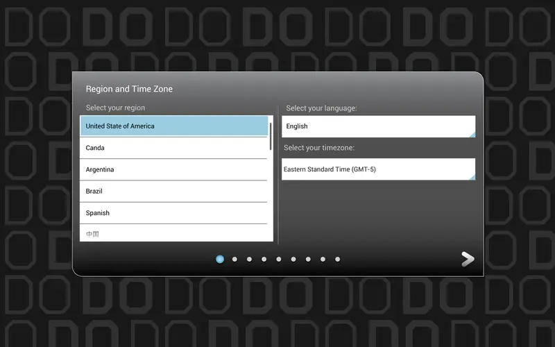 ThinkPad Tablet Android UI Design: Out of box experience